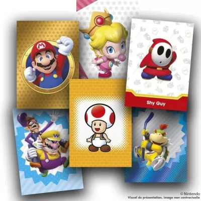 Jeu de cartes - PANINI - Super Mario Trading Cards - Collection de 252