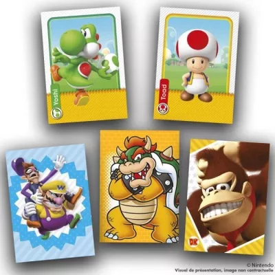 Jeu de cartes - PANINI - Super Mario Trading Cards - Collection de 252