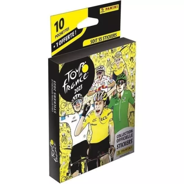 Album Panini TOUR de France 2023 - Blister 10 pochettes + 1 offerte