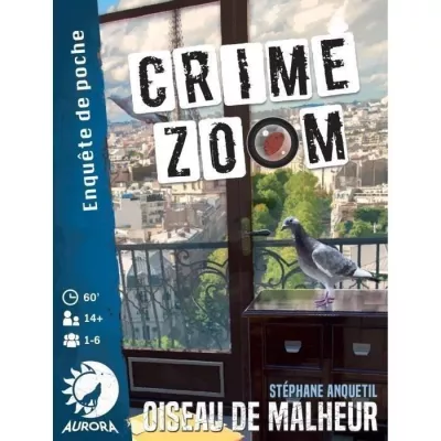 Plongez dans l'enquête avec Crime Zoom : Oiseau de Malheur - Asmodee!