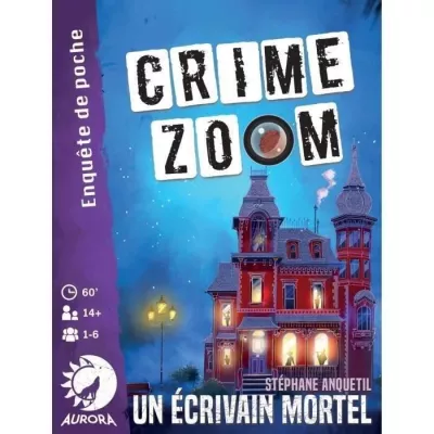 Uncover Clues in Crime Zoom A Deadly Writer Board Game