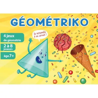 Découvrez Géométriko - 4 jeux de géométrie pour les 7 ans