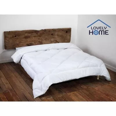 Couette tempérée 350gr/m² Anti-Acariens LOVELY HOME - 240x260 cm -