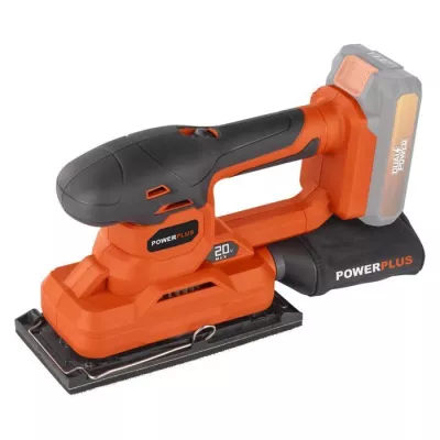 Cordless orbital sander 20V 187x90mm - DUAL POWER POWDP50300 - Deliver