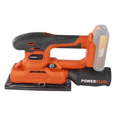 Cordless orbital sander 20V 187x90mm - DUAL POWER POWDP50300 - Deliver