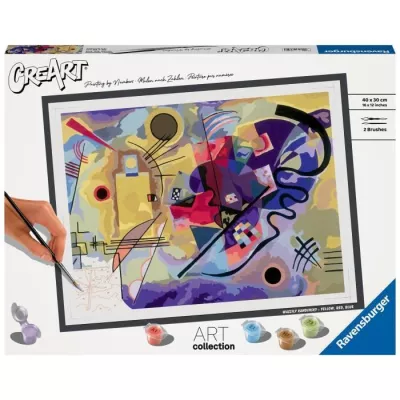 CreArt grand format 30x40 cm Kandinsky, Des 12 ans, 23650, Ravensburge