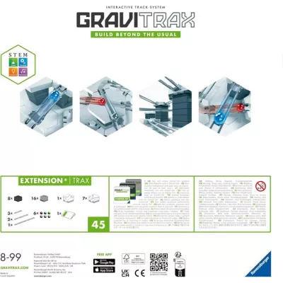 GraviTrax Set d'Extension Trax / Rails - 224142 - A partir de 8 ans Ra