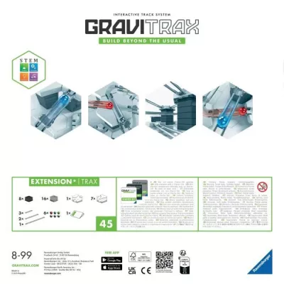 GraviTrax Set d'Extension Trax / Rails - 224142 - A partir de 8 ans Ra