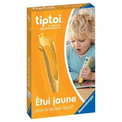 tiptoi Etui jaune, pour Lecteur tiptoi (non inclus) 00000184, Des 3 an