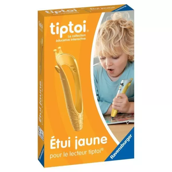 tiptoi Etui jaune, pour Lecteur tiptoi (non inclus) 00000184, Des 3 ans, Ravensburger