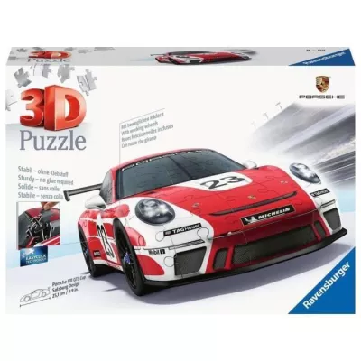 3D puzzle Porsche 911 GT3 Cup Salzburg (with grid)