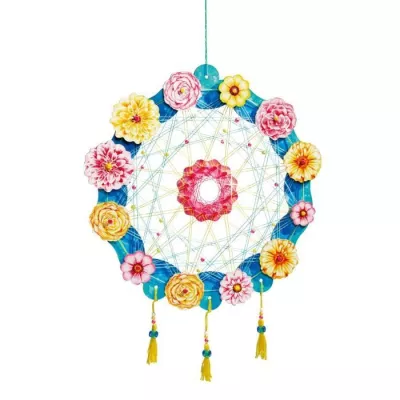 Be Creative String Art Maxi, Dreamcatchers, 7 attrape-reves, Création