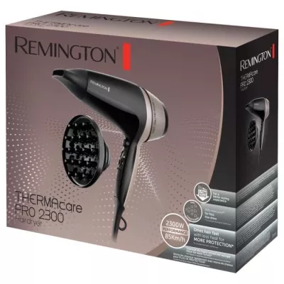 REMINGTON D5715 Seche-Cheveux Professionnel Ionique Thermacare 2300W,