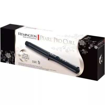 Remington CI95 Fer a Boucler, Boucleur Conique Pearl Advanced Ceramic