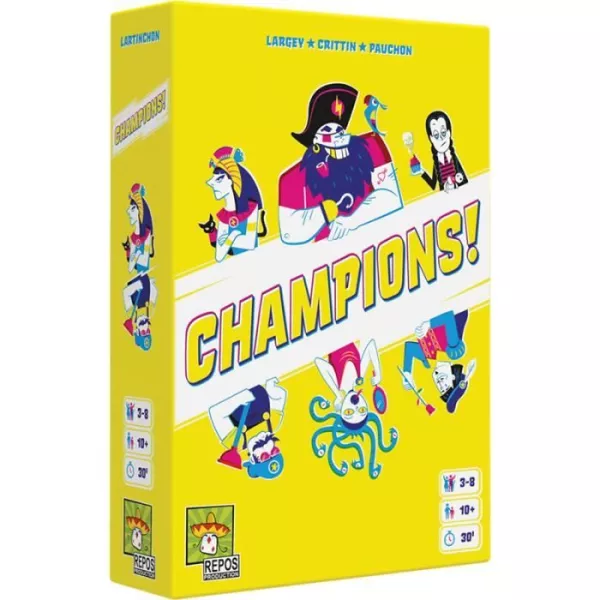 Champions! - Asmodee - Jeu d'ambiance - Des 10 ans