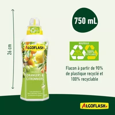 Engrais Orangers et Citronniers 750 mL - Boostez leur croissance!