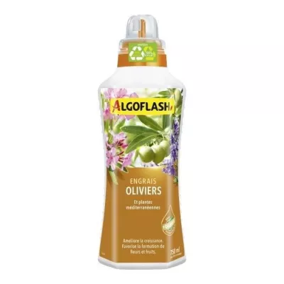 Engrais pour Oliviers et Plantes Méditerranéennes 750 mL - Spécial Méditerranée