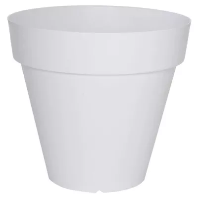 RIVIERA Pot Soleilla rond - 50 cm - Blanc