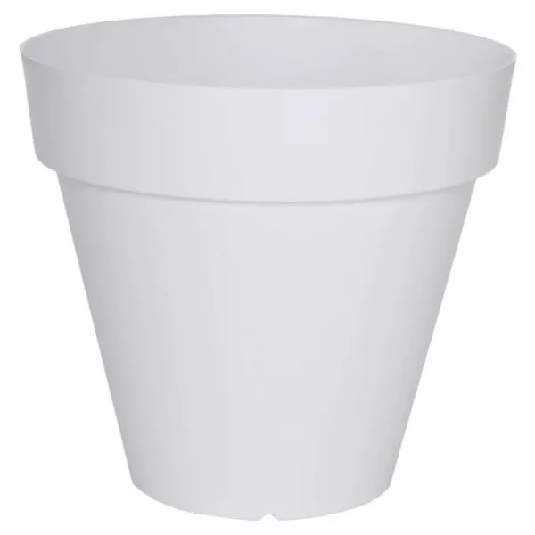 RIVIERA Pot Soleilla rond - 50 cm - Blanc