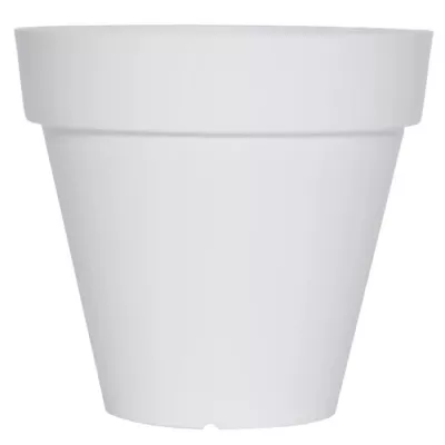 RIVIERA Pot Soleilla rond - 50 cm - Blanc