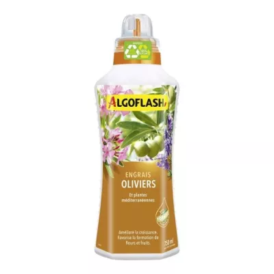 Engrais pour Oliviers et Plantes Méditerranéennes 750 mL - Spécial Méditerranée