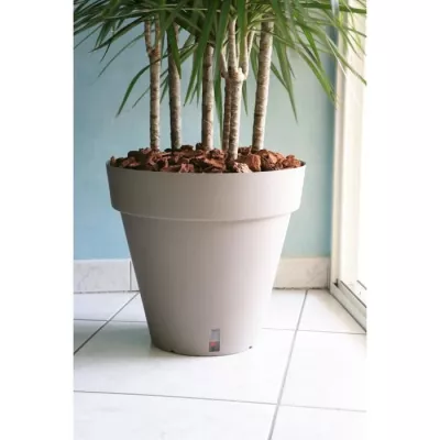 RIVIERA Pot de fleurs Loft avec réserve d'eau - Rond - Ø 50 x H 46 c