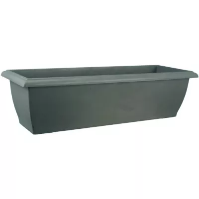 RIVIERA Jardiniere Grande Evolution 84cm - Contenance 22l - Gris