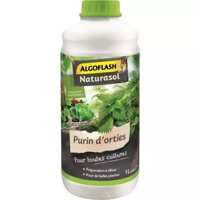 Engrais liquide de purin d'orties 1L - Boostez votre jardin