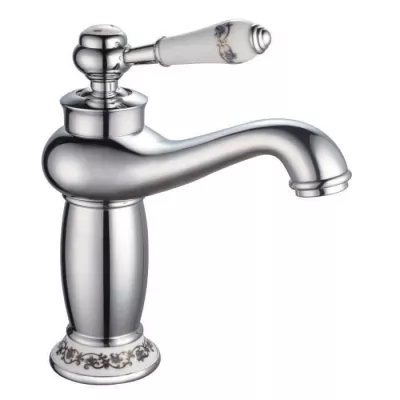 Mitigeur lavabo ROUSSEAU MARPLE chromé - Cartouche céramique Ø 3,5