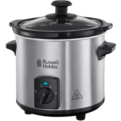 RUSSEL HOBBS 25570-56 - Compact Home Cooker 2L - brushed stainless ste