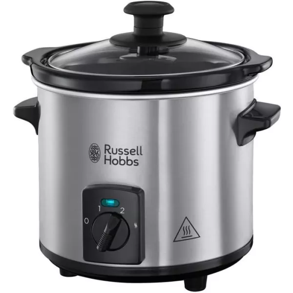 RUSSEL HOBBS 25570-56 - Compact Home Cooker 2L - brushed stainless steel - 145 W