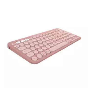 LOGITECH - Clavier sans fil - Pebble Keys 2 M380s - Bluetooth - Bouton Easy-Switch - Rose - (920-011805)920011805pribey