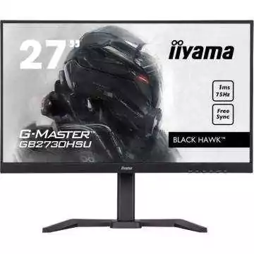 Tela PC Gamer - IIYAMA G-Master Black Hawk GB2730HSU-B5 - 27 FHD - Painel TN - 1ms - 75Hz - HDMI / DisplayPort / DVI - FreeSyncI
