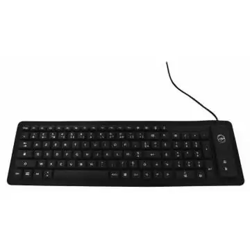 Mobility Lab teclado flexible, impermeable, impermeable y enrollable ML300559 - AZERTYML300559pribey