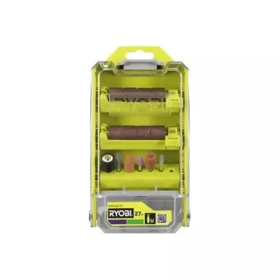 Box RYOBI RARSGK-27 - 27 pieces for sanding and grinding