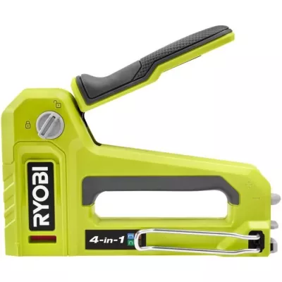 Agrafeuse cloueuse 4 en 1 - RYOBI - Agrafe T50 et T25 jusqu'a 14 mm, a