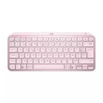 Funktastatur Logitech - MX Keys Mini - ROSE - Kompakt, Bluetooth, Hintergrundbeleuchtung für MAC, iOS, Windows, Linux, AndroidLO