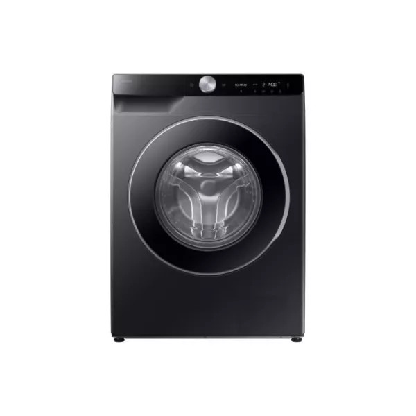 Window washing machine - SAMSUNG - AI EcobubbleTM WW90DG6U25LB - 9 kg - Induction - 60 cm - 1400 rpm - Connected - Black