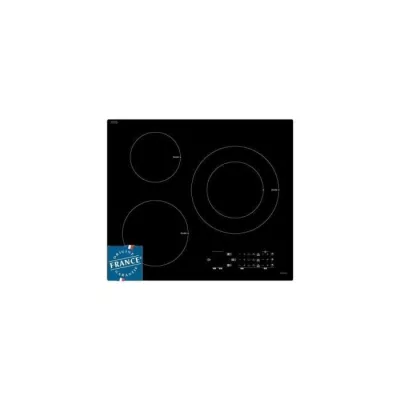 Table de cuisson induction SAUTER - 3 zones - 7200W - L60 x P52 cm - S