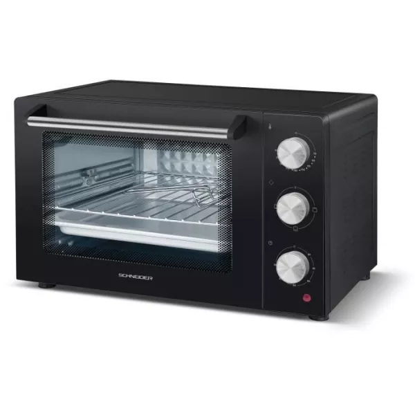 Schneider SCEO2330CN free-standing electric oven - 30L - Natural convection - Black