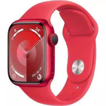 Apple Watch Series 9 GPS - 41mm - Boîtier (PRODUCT)RED Aluminium - Bracelet (PRODUCT)RED Sport Band - S/MWATCHS941RED103pribey