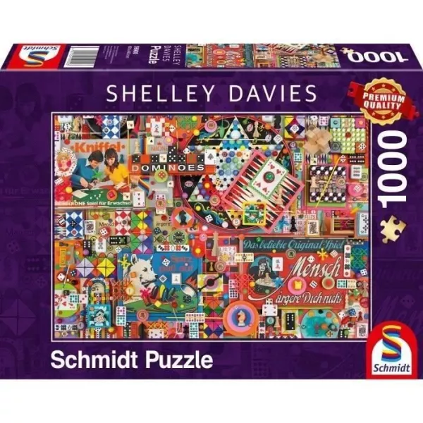 Puzzle - SCHMIDT SPIELE - Jeux de société vintage - 1000 pieces