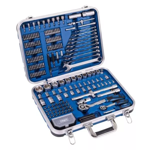 Tool case of 233 pieces - SCHEPPACH - TB235 - Chrome vanadium steel tools - Lockable case