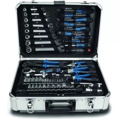 Mallette a outils de 102 pieces - SCHEPPACH - TB150 - Outils en acier