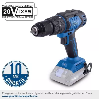 Perceuse-visseuse a percussion brushless - SCHEPPACH - 20V IXES - Coup