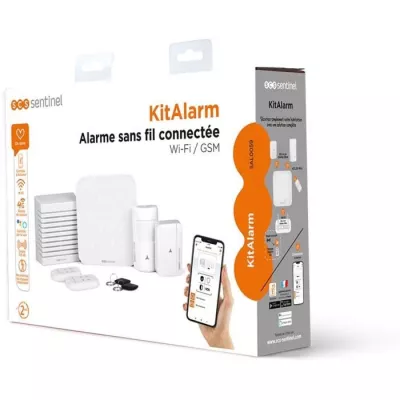 Alarme sans fil connectée Wi-Fi et GSM 4G - KitAlarm - SCS SENTINEL