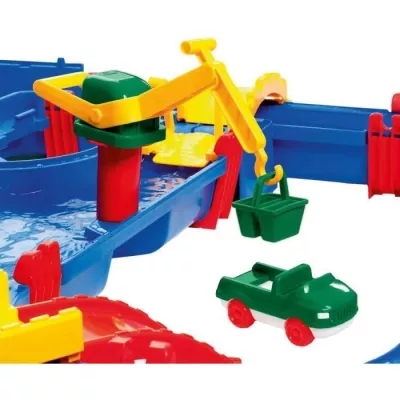 Parcours Aquatique Mega Bridge Aquaplay - 35 accessoires - 51x46x19 cm