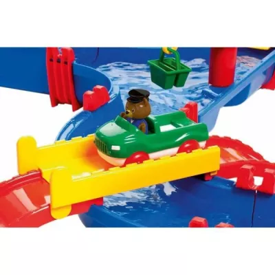 Parcours Aquatique Mega Bridge Aquaplay - 35 accessoires - 51x46x19 cm