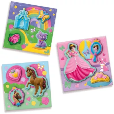 Casting and painting - 3x princess painting canvas - Leisure