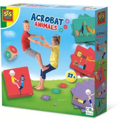 Acrobat animals - Address game - SES CREATIVE - hilarious activity